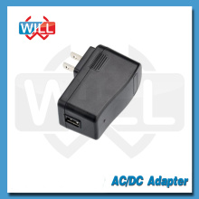 Level VI UL wall switching 5v 1a usb power adapter